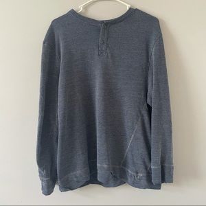 Dark blue with white threads PD&C long sleeve